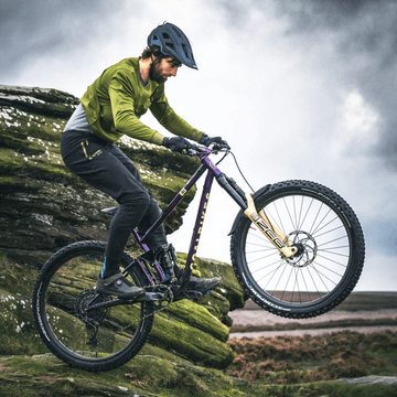 Spada blue mountain biking jacket